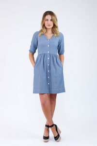 Darling Ranges shirtdress by Megan Nielsen