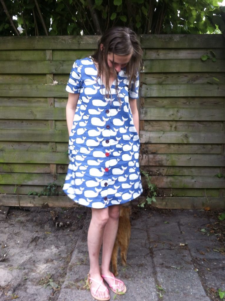 Megan Nielsen Patterns Darling Ranges shirtdress version 3